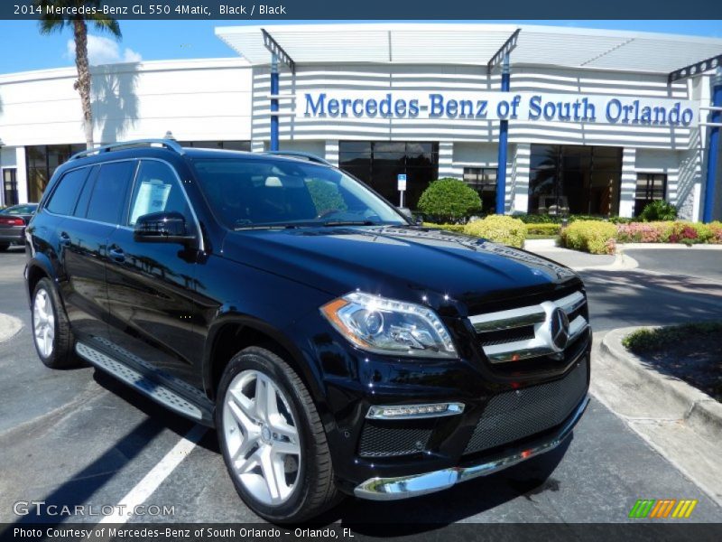Black / Black 2014 Mercedes-Benz GL 550 4Matic