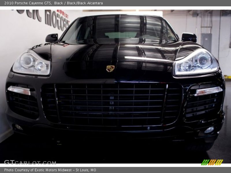 Black / Black/Black Alcantara 2010 Porsche Cayenne GTS
