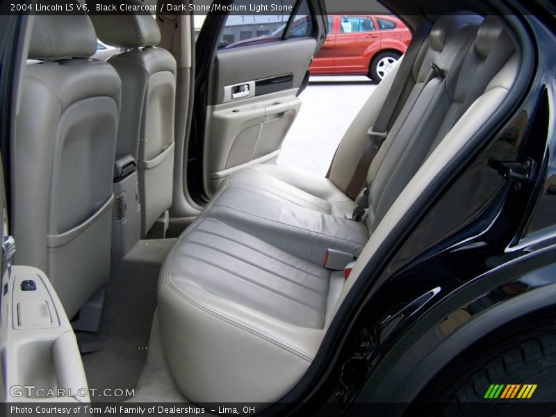 Black Clearcoat / Dark Stone/Medium Light Stone 2004 Lincoln LS V6