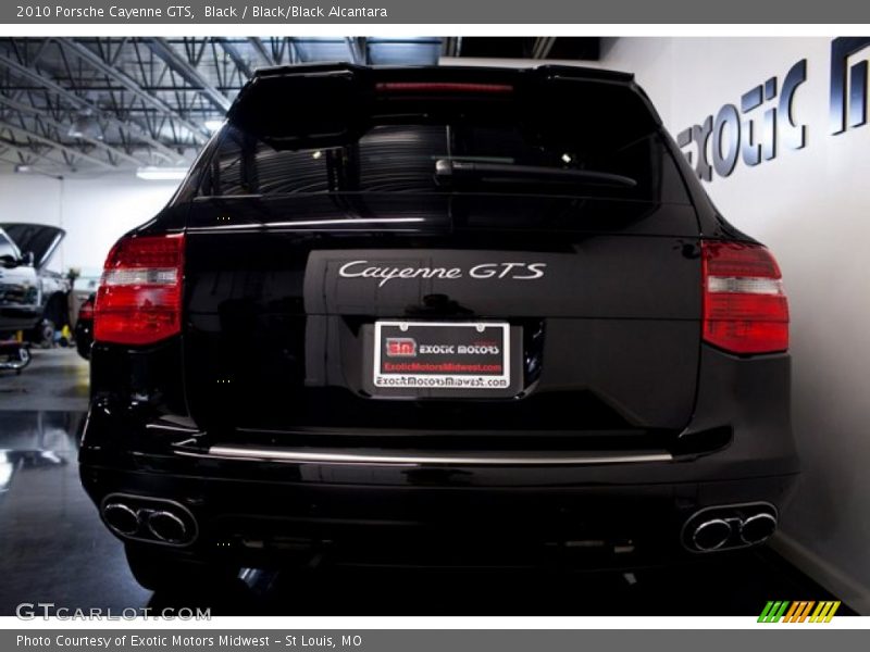 Black / Black/Black Alcantara 2010 Porsche Cayenne GTS