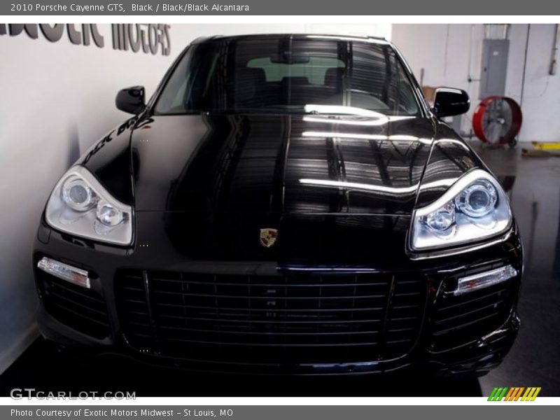 Black / Black/Black Alcantara 2010 Porsche Cayenne GTS
