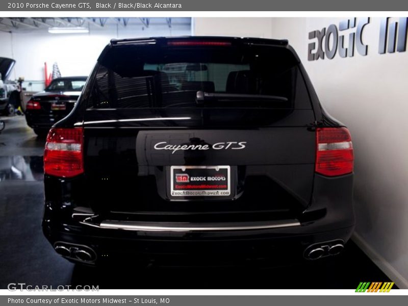 Black / Black/Black Alcantara 2010 Porsche Cayenne GTS