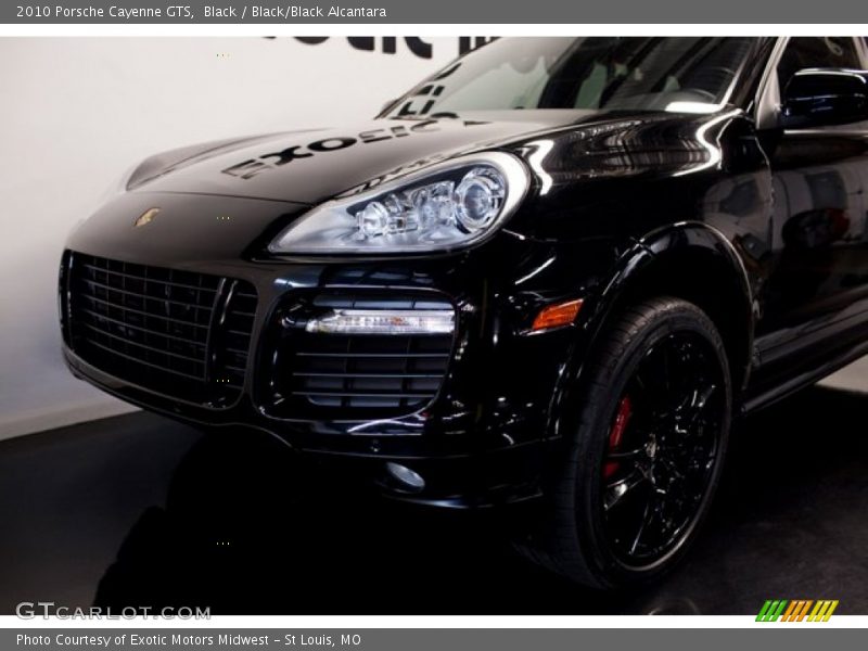 Black / Black/Black Alcantara 2010 Porsche Cayenne GTS