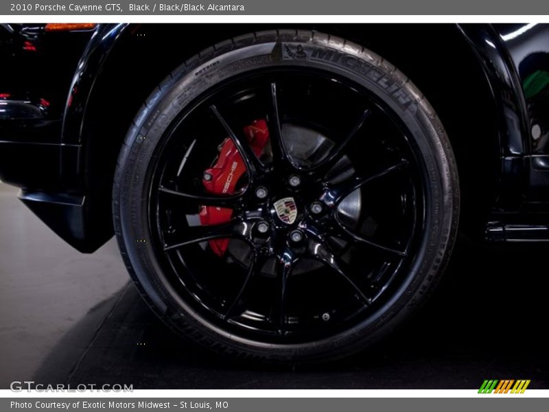 Black / Black/Black Alcantara 2010 Porsche Cayenne GTS