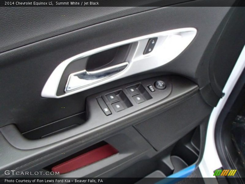 Summit White / Jet Black 2014 Chevrolet Equinox LS
