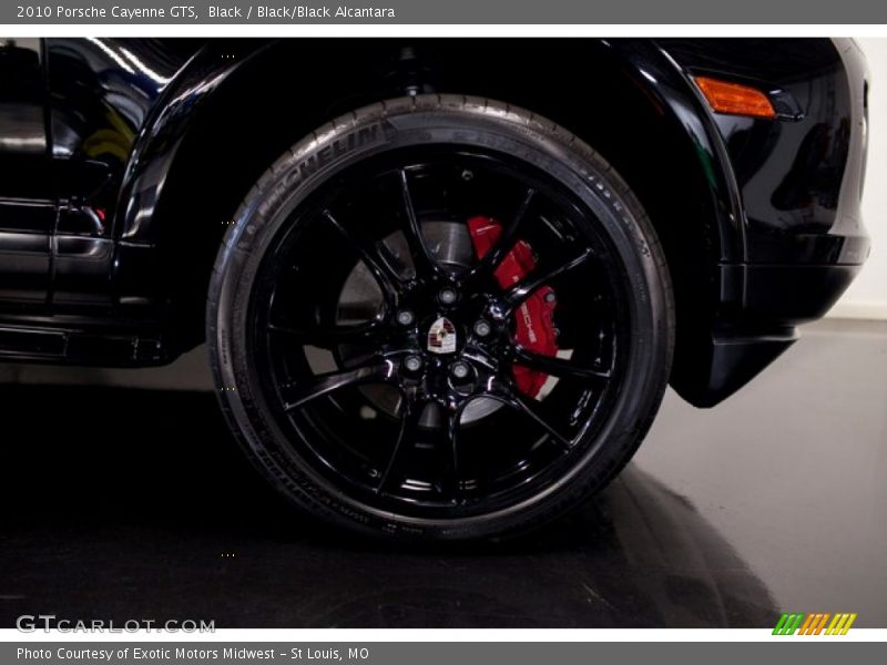 Black / Black/Black Alcantara 2010 Porsche Cayenne GTS
