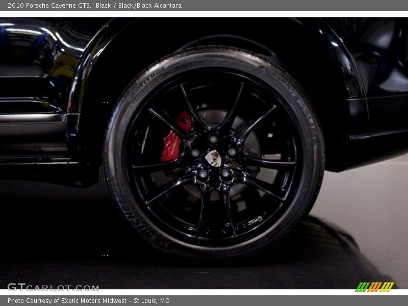 Black / Black/Black Alcantara 2010 Porsche Cayenne GTS