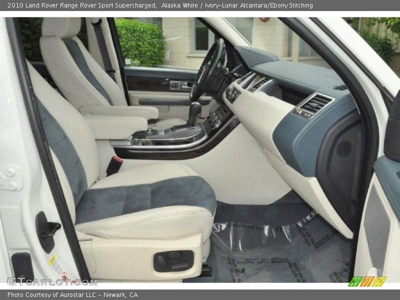 Alaska White / Ivory-Lunar Alcantara/Ebony Stitching 2010 Land Rover Range Rover Sport Supercharged