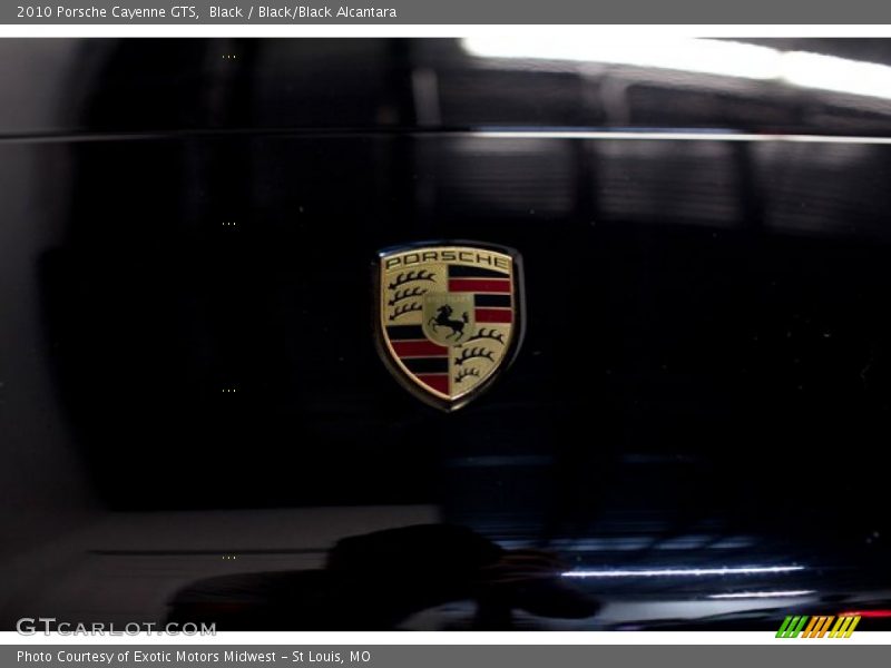 Black / Black/Black Alcantara 2010 Porsche Cayenne GTS