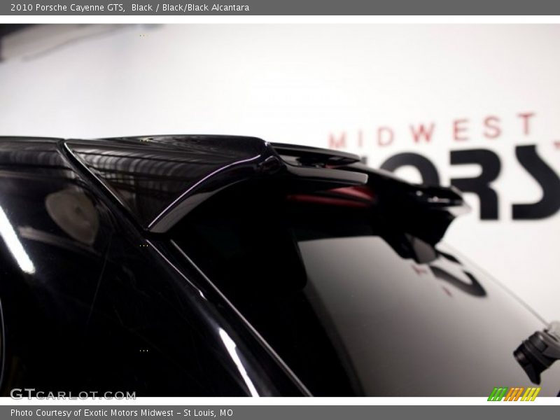 Black / Black/Black Alcantara 2010 Porsche Cayenne GTS