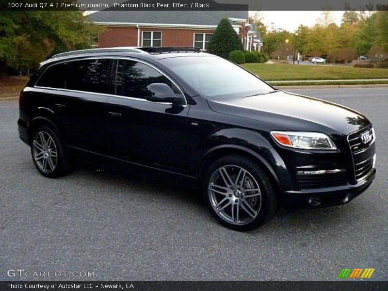 Phantom Black Pearl Effect / Black 2007 Audi Q7 4.2 Premium quattro