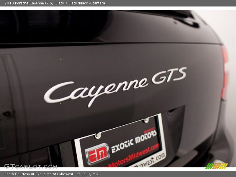 Black / Black/Black Alcantara 2010 Porsche Cayenne GTS