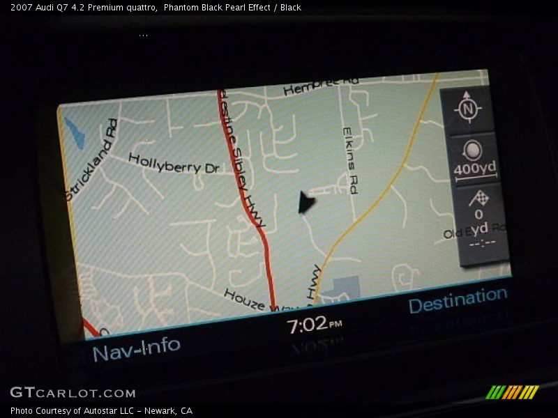 Navigation of 2007 Q7 4.2 Premium quattro