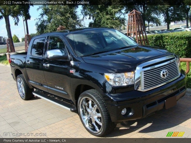 Black / Graphite 2012 Toyota Tundra Limited CrewMax 4x4