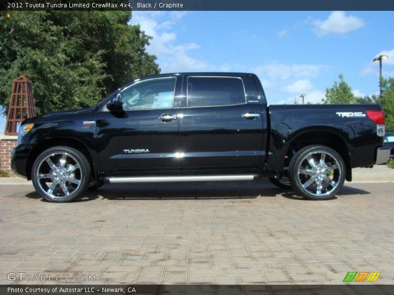Black / Graphite 2012 Toyota Tundra Limited CrewMax 4x4