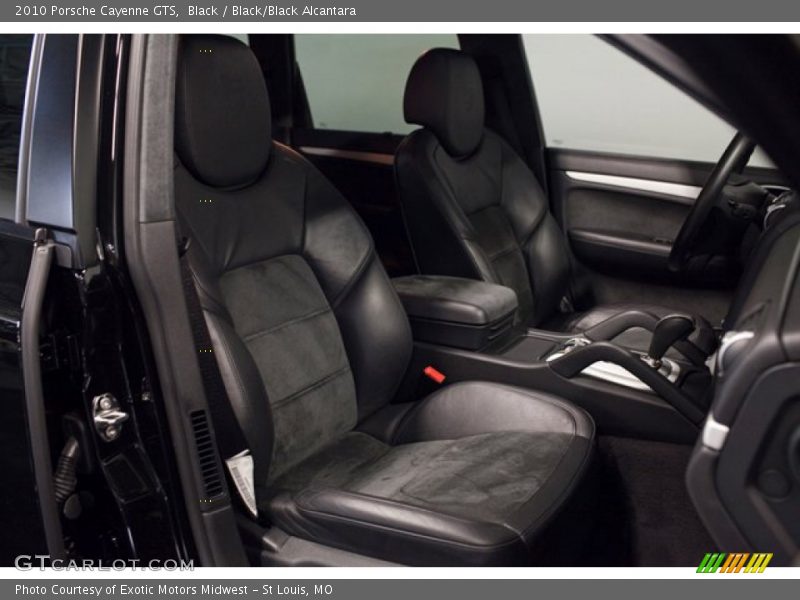 Black / Black/Black Alcantara 2010 Porsche Cayenne GTS