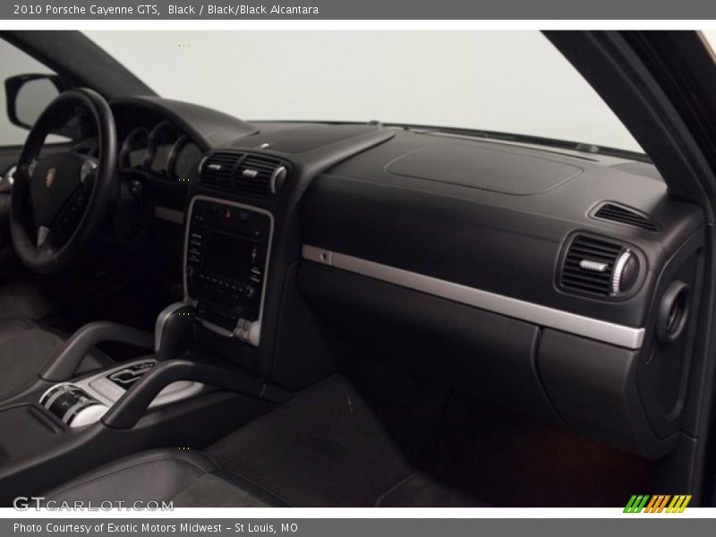 Black / Black/Black Alcantara 2010 Porsche Cayenne GTS