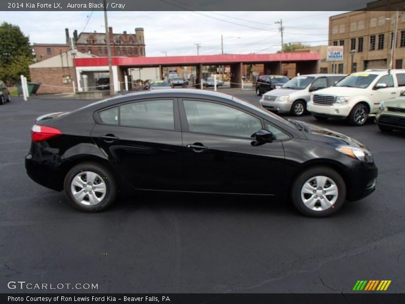 Aurora Black / Gray 2014 Kia Forte LX