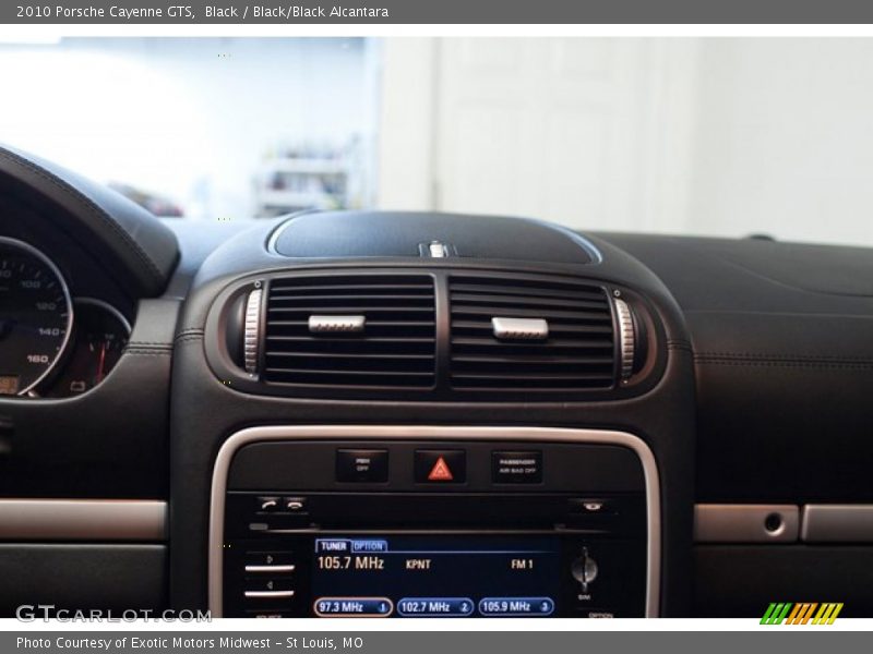 Black / Black/Black Alcantara 2010 Porsche Cayenne GTS