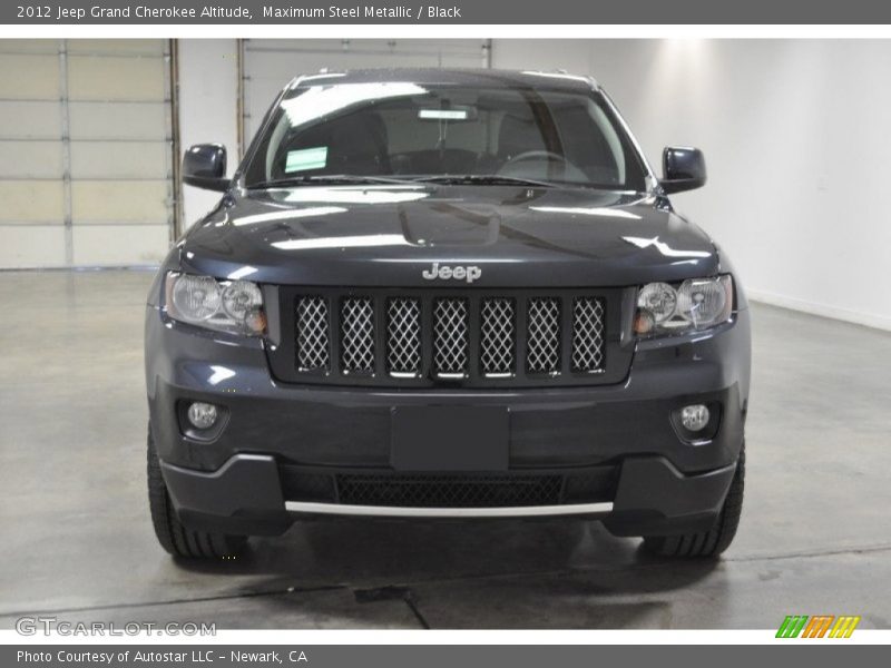 Maximum Steel Metallic / Black 2012 Jeep Grand Cherokee Altitude