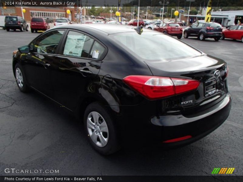 Aurora Black / Gray 2014 Kia Forte LX