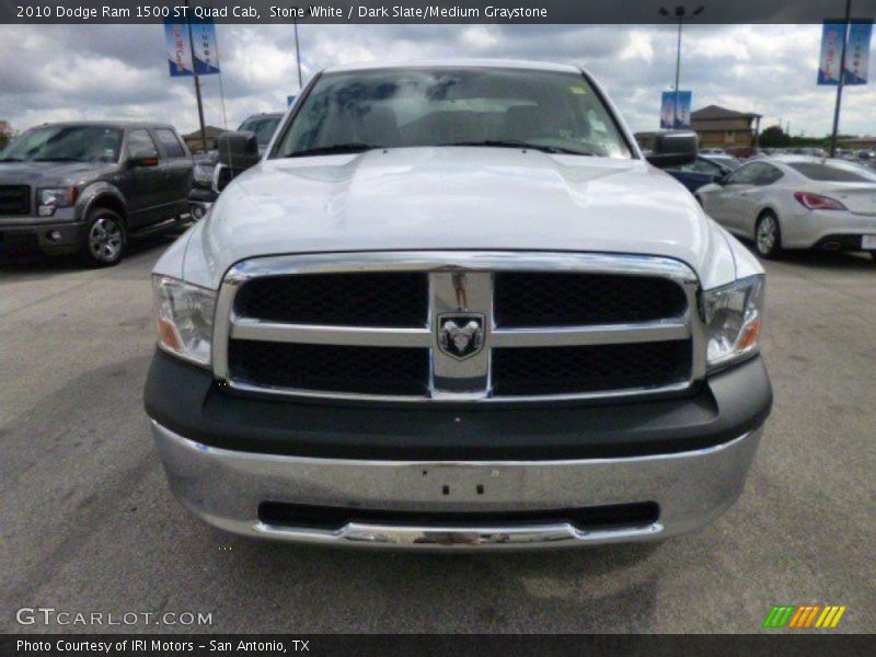 Stone White / Dark Slate/Medium Graystone 2010 Dodge Ram 1500 ST Quad Cab