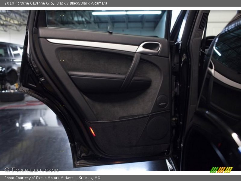 Black / Black/Black Alcantara 2010 Porsche Cayenne GTS