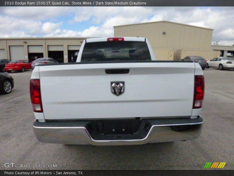 Stone White / Dark Slate/Medium Graystone 2010 Dodge Ram 1500 ST Quad Cab