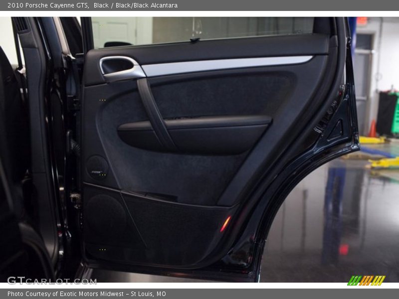 Black / Black/Black Alcantara 2010 Porsche Cayenne GTS