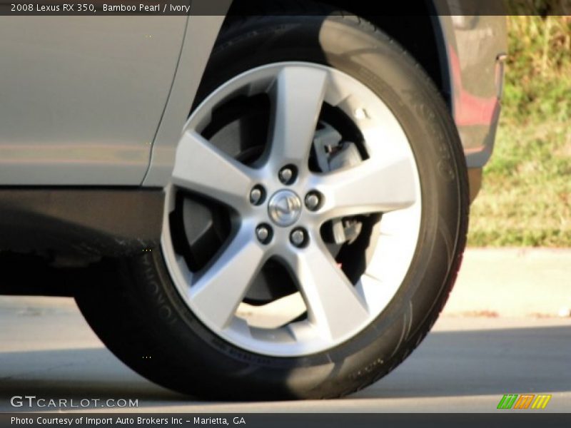 Bamboo Pearl / Ivory 2008 Lexus RX 350