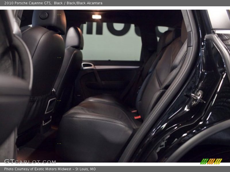 Black / Black/Black Alcantara 2010 Porsche Cayenne GTS