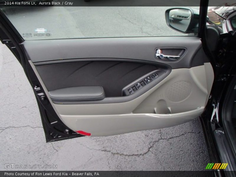 Aurora Black / Gray 2014 Kia Forte LX