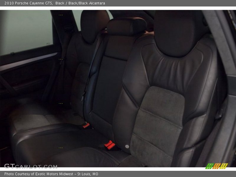 Black / Black/Black Alcantara 2010 Porsche Cayenne GTS