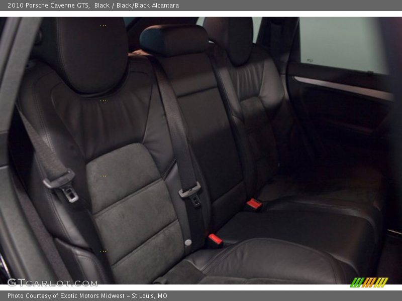 Black / Black/Black Alcantara 2010 Porsche Cayenne GTS