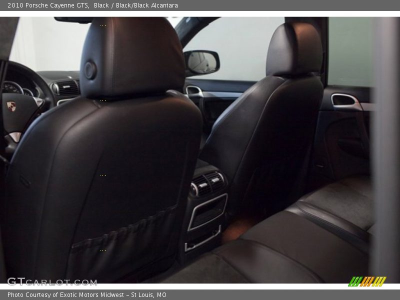 Black / Black/Black Alcantara 2010 Porsche Cayenne GTS
