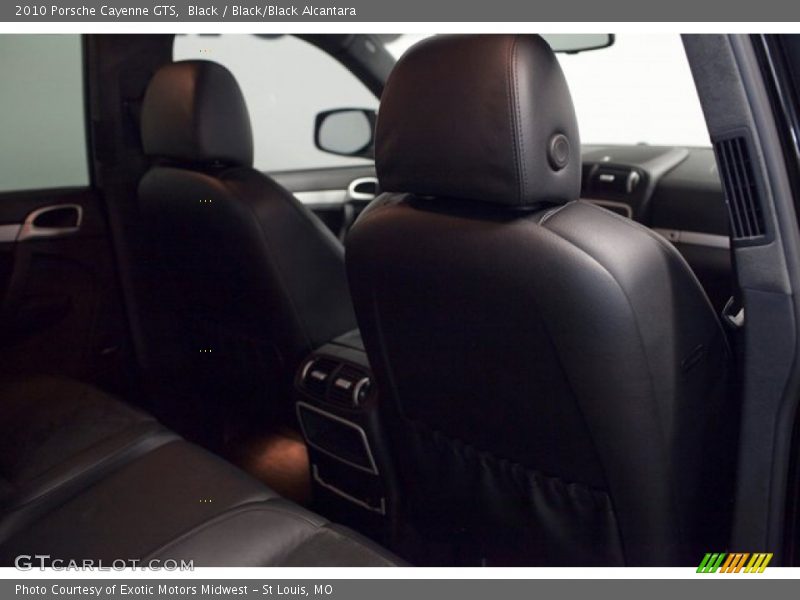 Black / Black/Black Alcantara 2010 Porsche Cayenne GTS