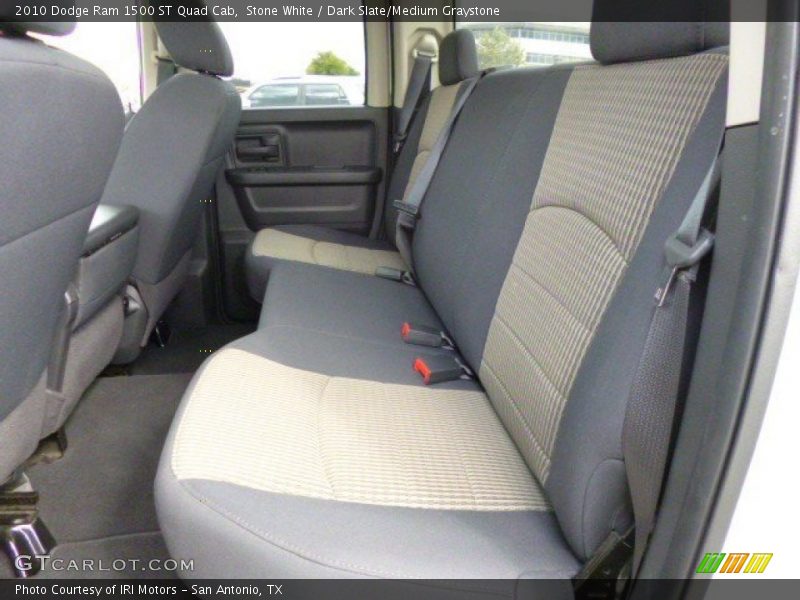 Stone White / Dark Slate/Medium Graystone 2010 Dodge Ram 1500 ST Quad Cab