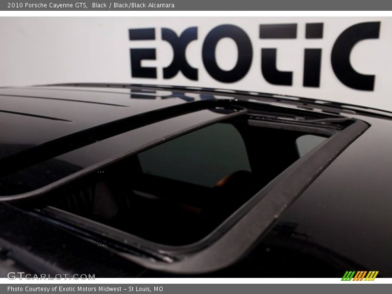 Black / Black/Black Alcantara 2010 Porsche Cayenne GTS