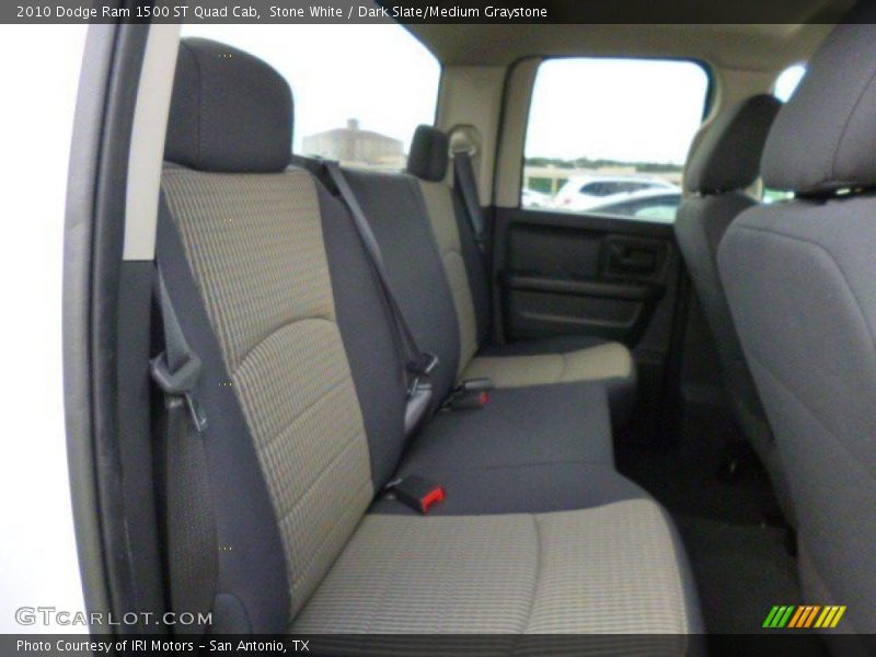Stone White / Dark Slate/Medium Graystone 2010 Dodge Ram 1500 ST Quad Cab