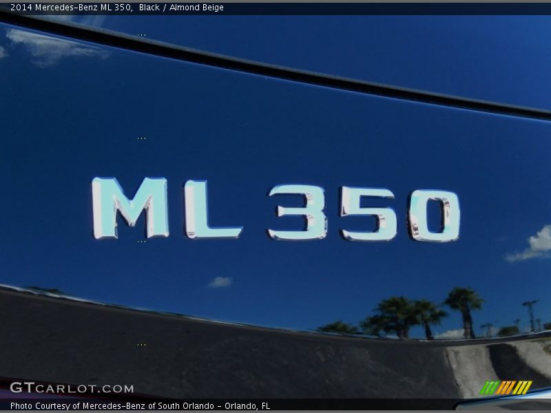 Black / Almond Beige 2014 Mercedes-Benz ML 350