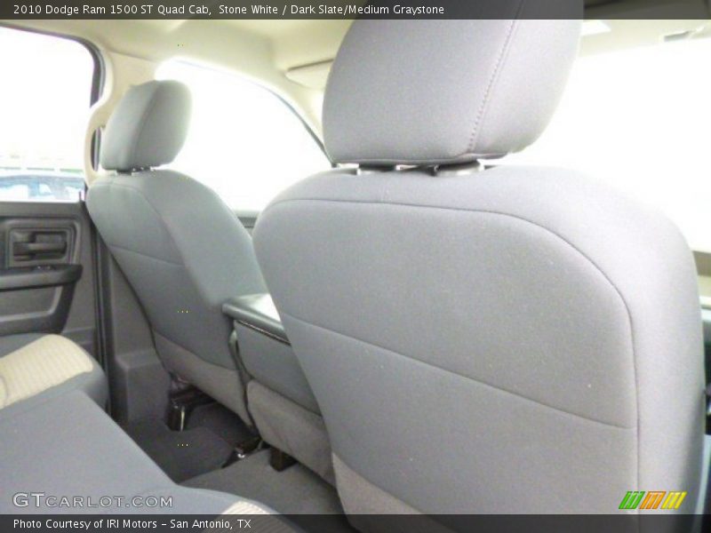 Stone White / Dark Slate/Medium Graystone 2010 Dodge Ram 1500 ST Quad Cab