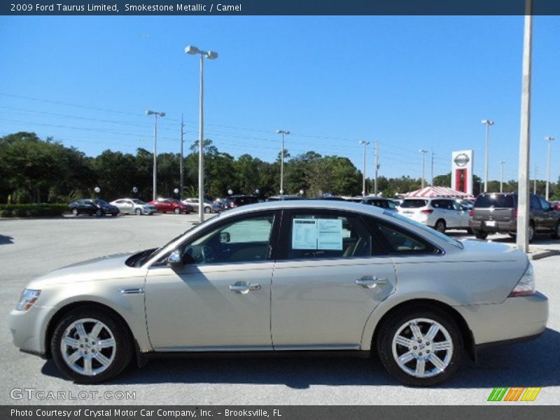 Smokestone Metallic / Camel 2009 Ford Taurus Limited