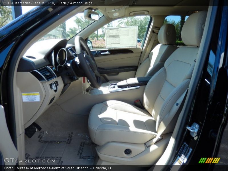 Black / Almond Beige 2014 Mercedes-Benz ML 350