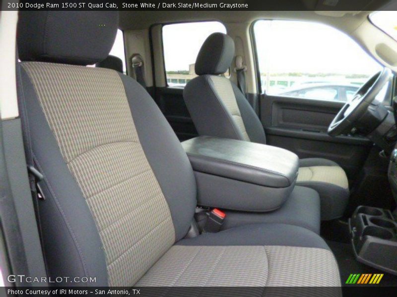 Stone White / Dark Slate/Medium Graystone 2010 Dodge Ram 1500 ST Quad Cab