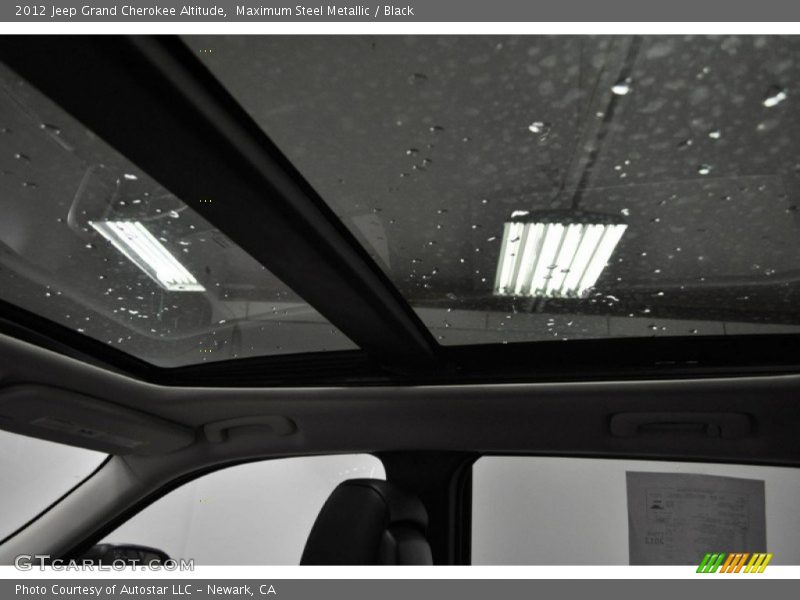 Maximum Steel Metallic / Black 2012 Jeep Grand Cherokee Altitude