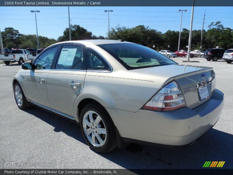 Smokestone Metallic / Camel 2009 Ford Taurus Limited
