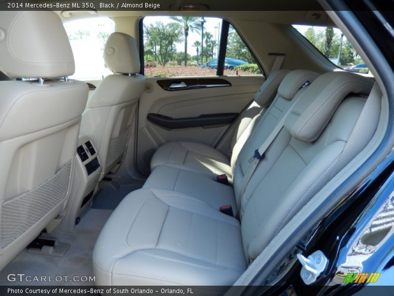 Black / Almond Beige 2014 Mercedes-Benz ML 350