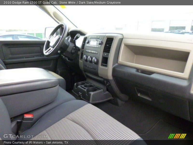 Stone White / Dark Slate/Medium Graystone 2010 Dodge Ram 1500 ST Quad Cab