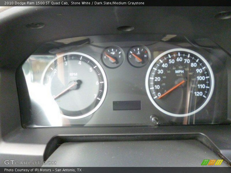 Stone White / Dark Slate/Medium Graystone 2010 Dodge Ram 1500 ST Quad Cab