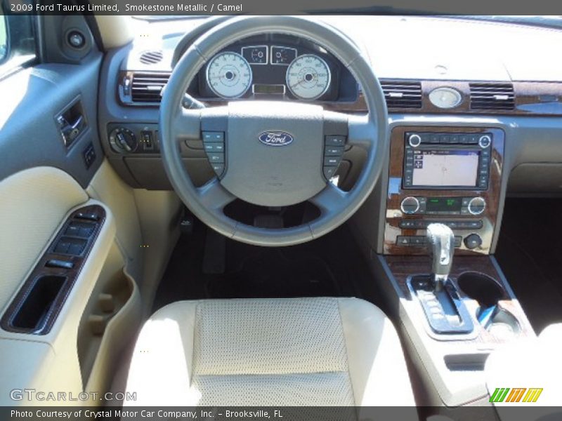 Smokestone Metallic / Camel 2009 Ford Taurus Limited